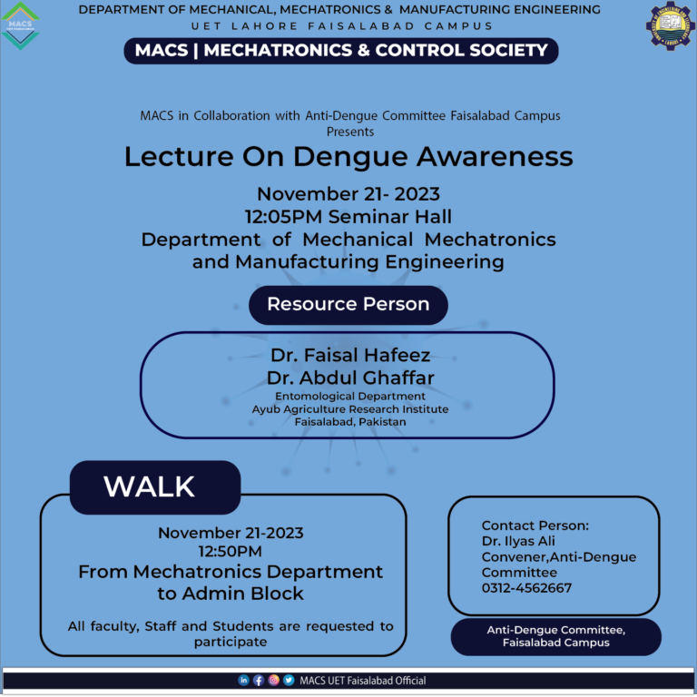 Lecture On Dengue Awareness